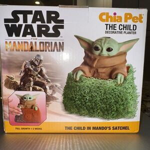 Chia Pet Planter Star Wars The Mandalorian THE CHILD NWB‎